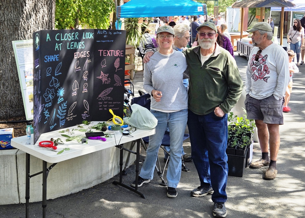 Meg and Cory at the Leaf Table